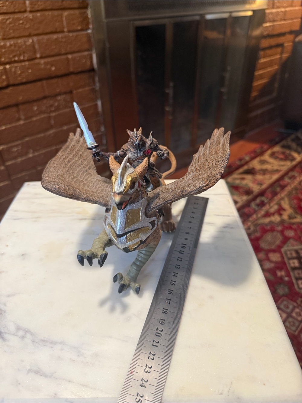 PAPO Fantasy Griffin Fantasy Figure with Bird-man Rider